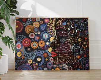 Yayoi Kusama Poster - Magical Japandi Wall Art as Yayoi Kusama Print, Abstract Kusama Poster, Japanese Poster, Japanese Wall Art