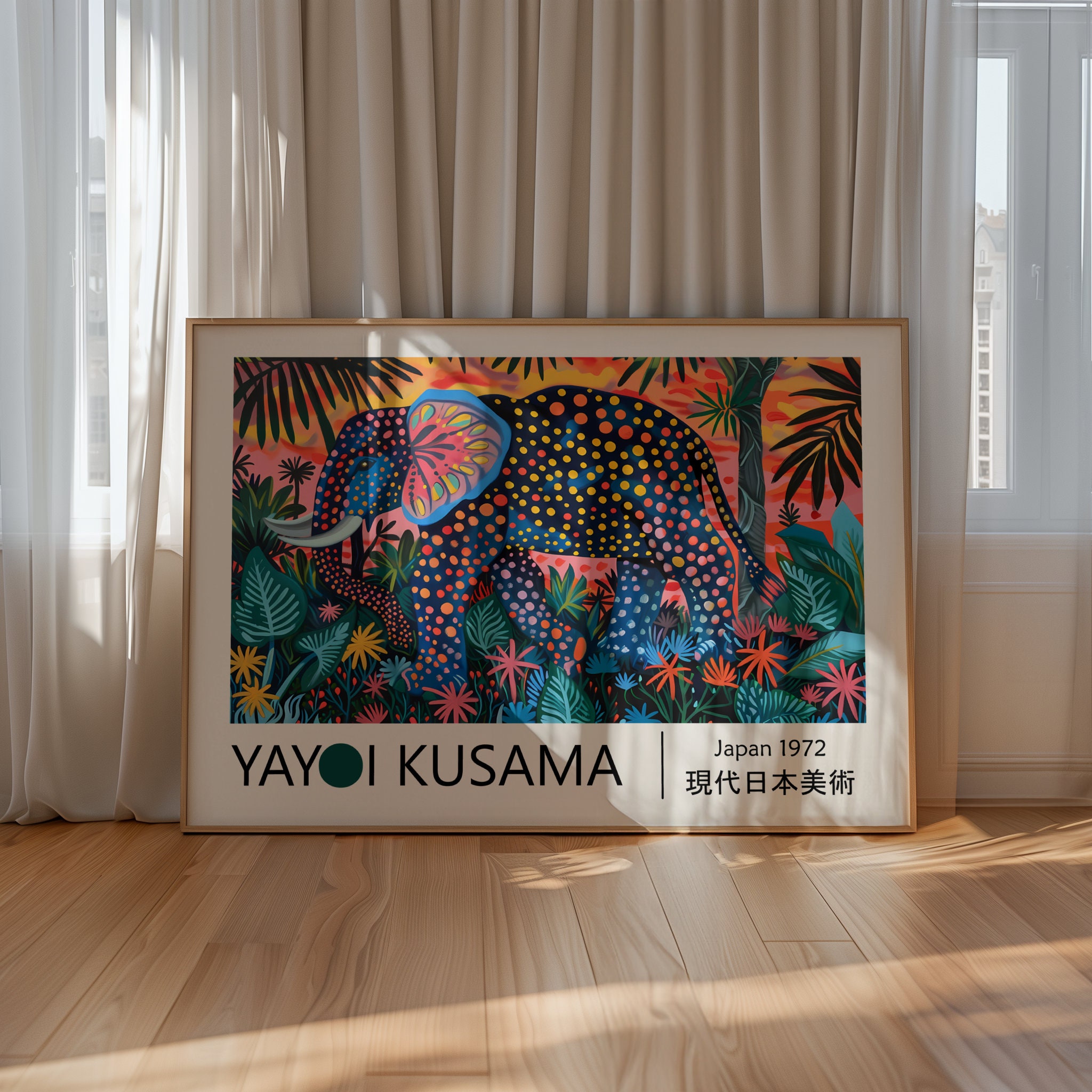 Yayoi Kusama Poster Elephant Japandi Wall Art as Yayoi Kusama Print, Abstract Kusama Poster, Japanese Poster, Japanese Wall Art - Etsy Yayoi Kusama Poster Elephant Japandi Wall Art as Yayoi Kusama Print, Abstract Kusama Poster, Japanese Poster, Japanese Wall Art - Etsy