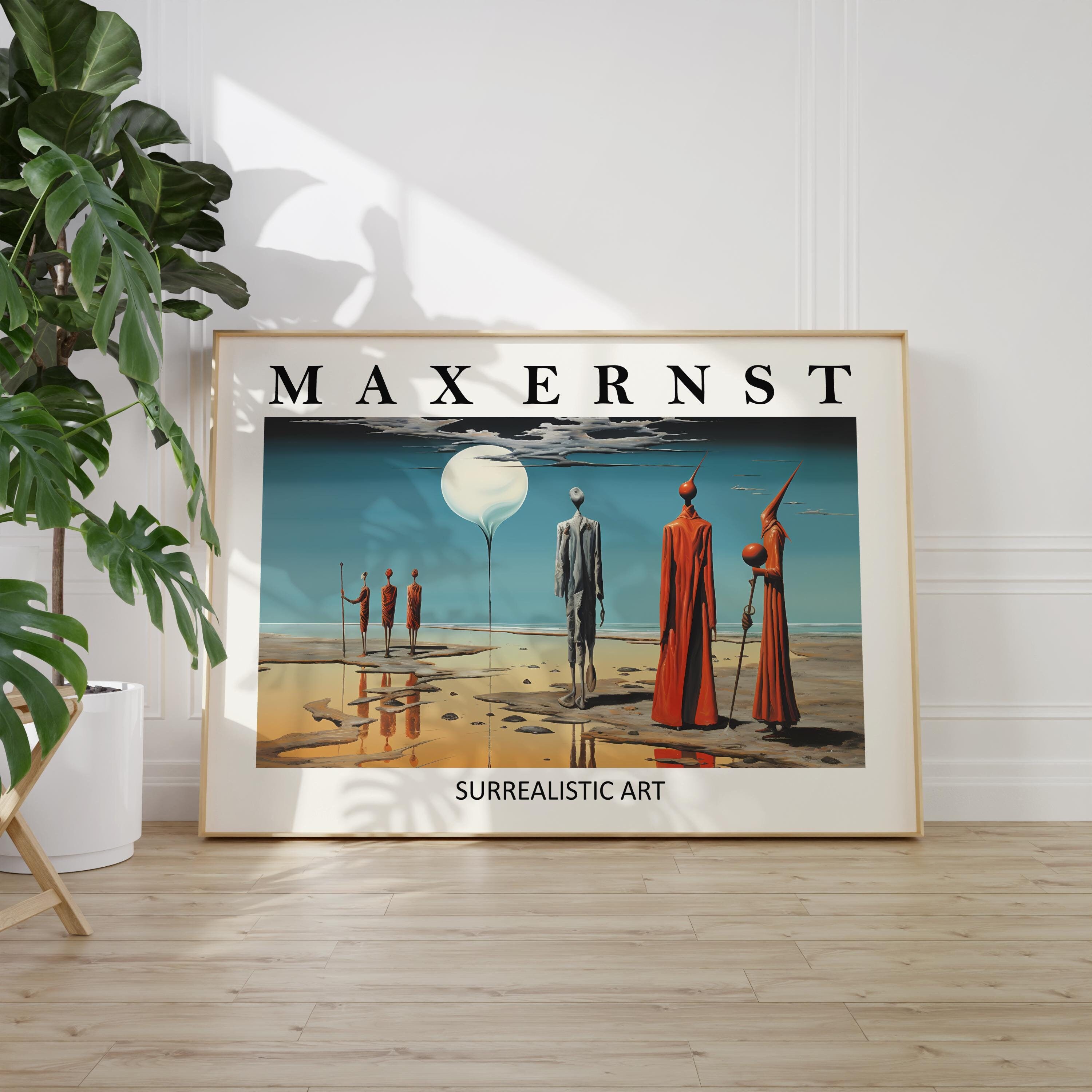 マックス・エルンスト（Max Ernst ） 版画 【額縁付】 マックスエルンスト版画 - Etsy 日本