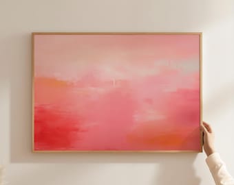 Rothko Poster - Abstract Mark Rothko Painting, Museum Quality Poster, Horizontal Inspired Mark Rothko Print, Rothko Wall Art