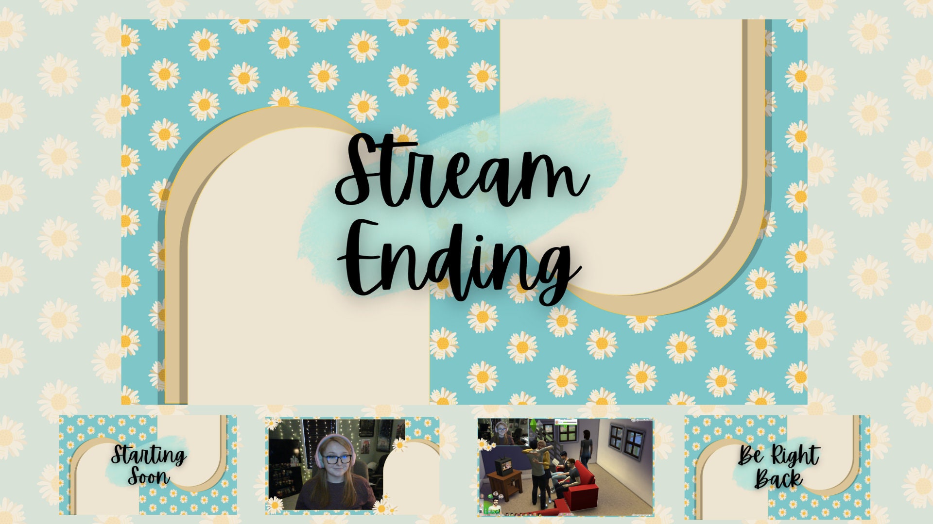 Daisy Chain Panels & Overlays - Etsy
