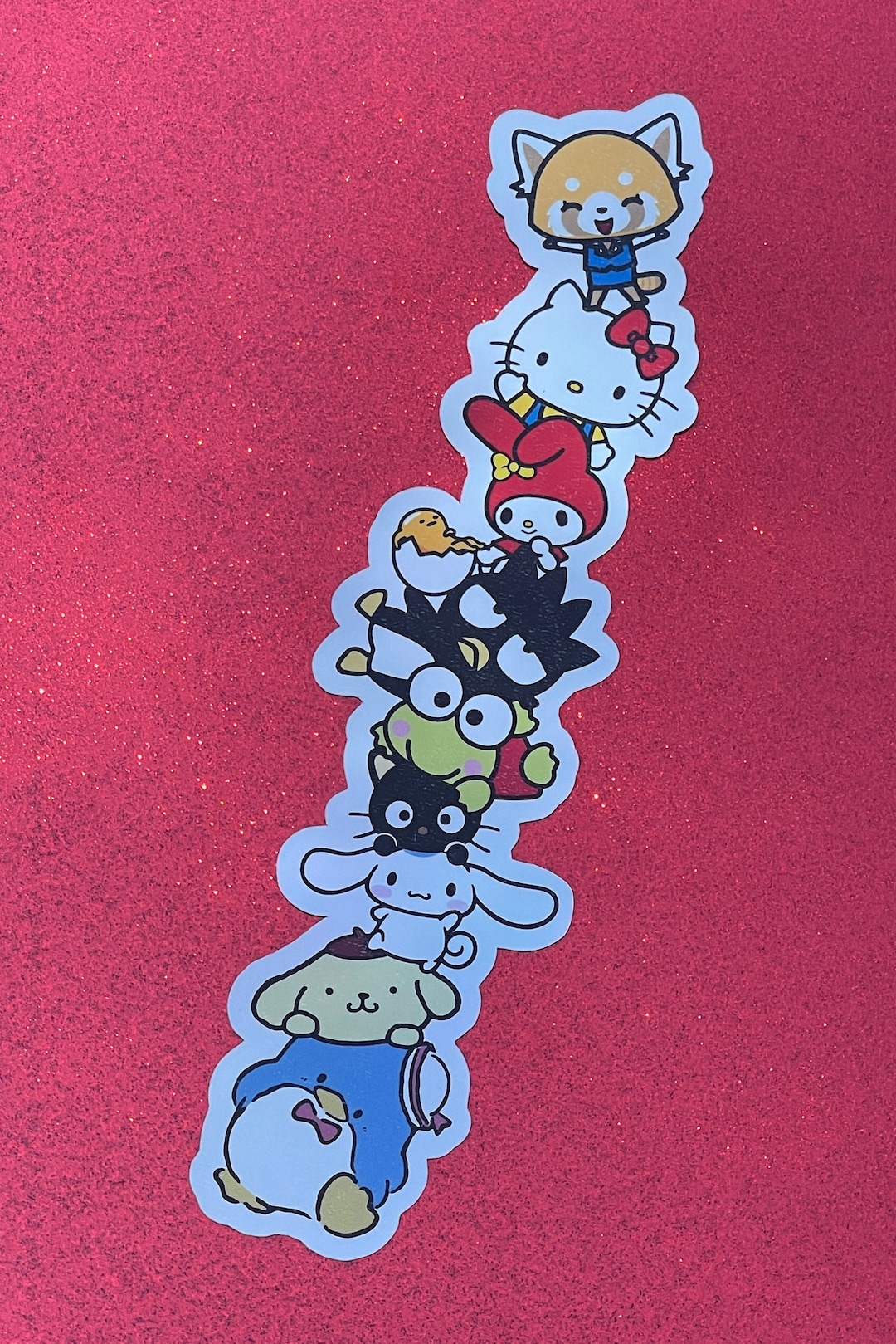 Hello Kitty and Friends Stacked Holographic Vinyl Stickers. Use Them to ...
