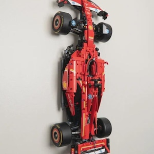 Wall Mount Display Bracket for LEGO Technic 42207 Ferrari SF-24 F1 Formula 1 Car