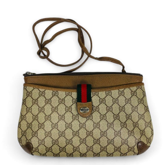 Gucci Authentic Vintage Sherry Line Shoulder Bag Made in Italy - Etsy