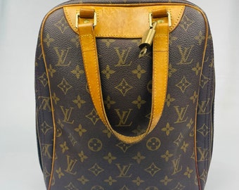 LOUIS VUITTON Monogram Authentic Vintage Shoes Bag Excursion M41450