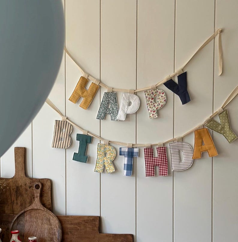 Name or letter banner