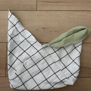 Sourdough bread bag, bread bag, Linen Bento Bag, linen bread bag, lunch bag, natural bread bag,