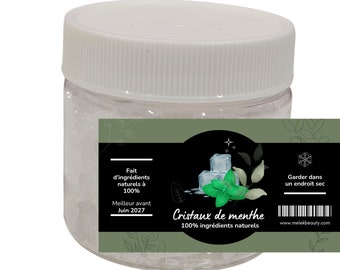 Premium Menthol Crystals - 100% Pure
