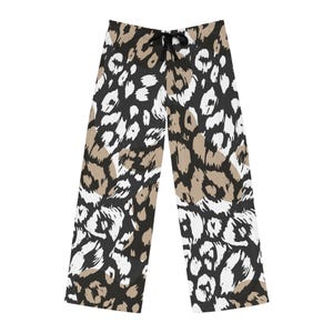 Tropical Tiger Men Pajamas Pants Animal Print Vacation Pattern Satin PJ Pockets Sleep Trousers Couples Matching Trousers Bottoms Sleepwear Etsy Canada