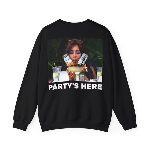 Snooki Style: Kuscheliger Jersey Shore Party Pullover für ultimativen Komfort und Sass!