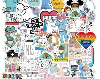 Medical Study Stickers Pack | Anatomy & Science Decals | Waterproof Biology Stickers for Journal, Scrapbook, Planner