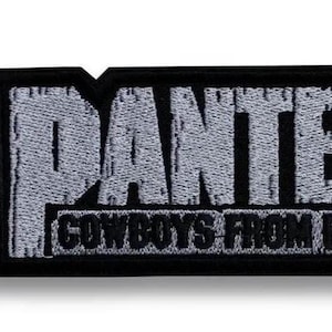 パンテラ  CFH  COWBOYS  FROM  HELL灰皿 Pantera Cowboys From Hell Patch | CFH American Groove Thrash