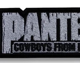 Pantera Cowboys From Hell Patch - CFH American Groove Thrash Metal