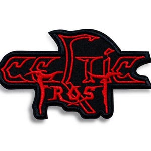 Celtic Frost Patch - Hellhammer Swiss Extreme Thrash Black Doom Metal Band Logo - Sew-on patch