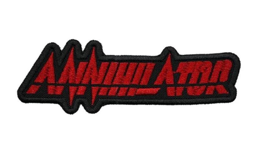 thumbnail image 2 of Annihilator Sew-on Patch - Canadian Thrash/Speed Metal Band Logo - Embroidered, Made In USA 2 of 2