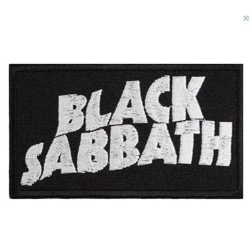 Black Sabbath Embroidered Sew-on Patch - English Heavy Metal Music Band Logo