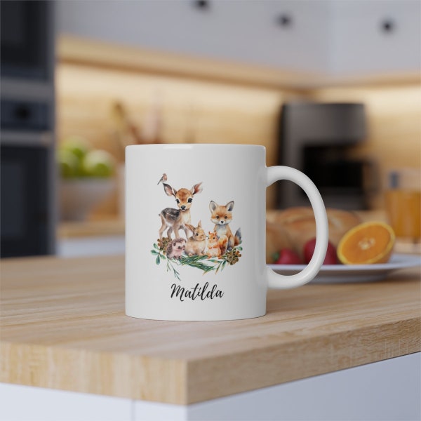 Personalisiertes Geschenk Kindertasse Geburtstag Keramik Tassen Kinder Geschenk mit Name Personalisiert