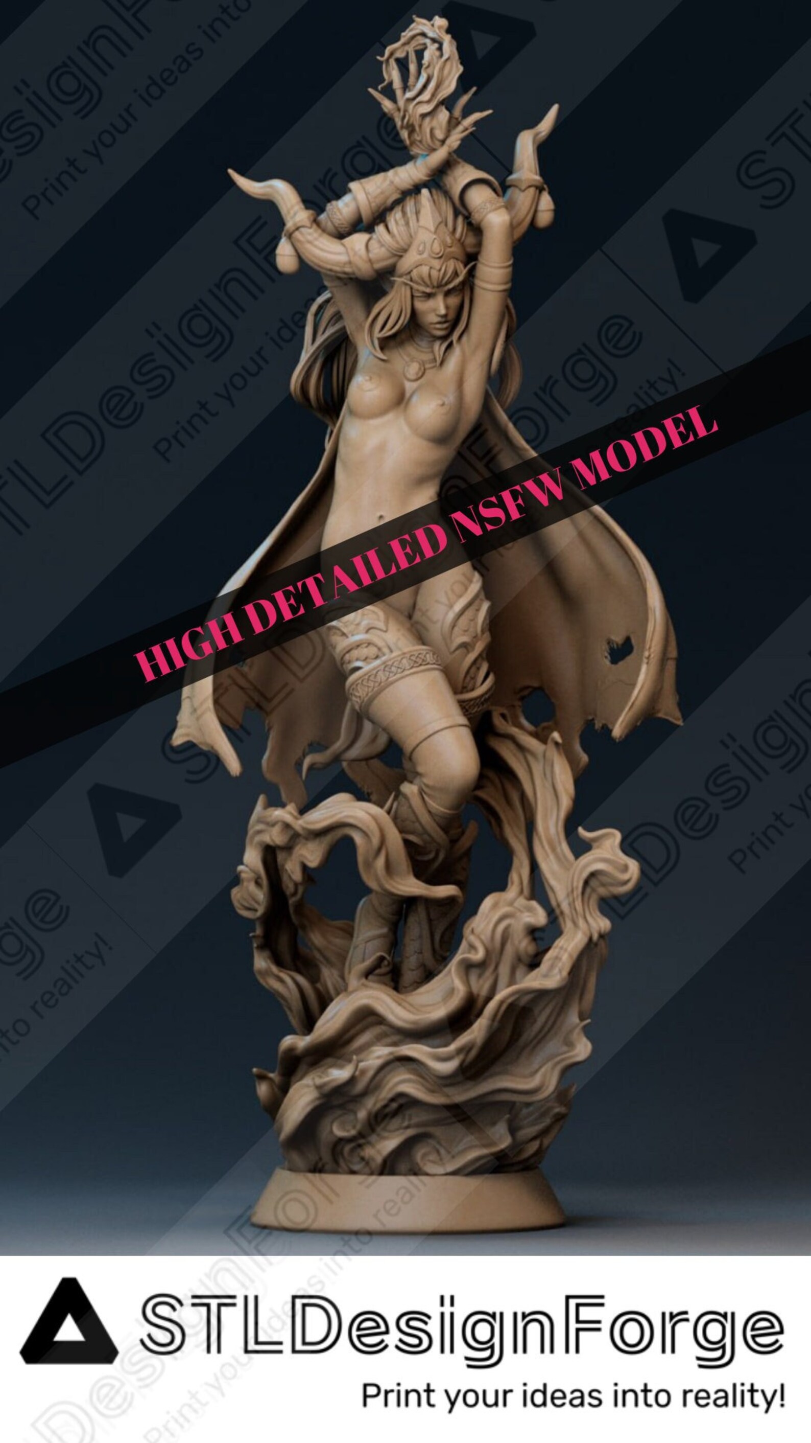 Anime Girl Nsfw Stl Files Cute Girl Nsfw Stl Naked Woman Nsfw Stl Sexy