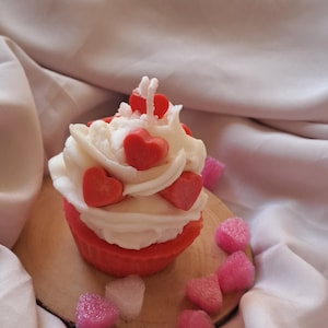 Amor Cupcake Kerze