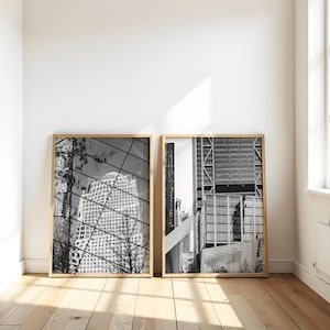 Black and White New York City Photography Prints - Set of 2 (Digital Download)