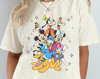 Mickey And Friends Shirt, Disneyworld T-shirt, Minnie, Donald, Daisy, Goofy, Pluto Disneyland Tee, Funny Disney Outfit, Disney Family Trip