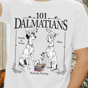 Disney Dogs Shirt, Perdita And Pongo 101 Dalmatians T-shirt, Disneyland Comfort Colors Tee, Funny Magic Kingdom, Disney Family Trip