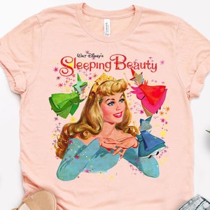 Disney Princess Sleeping Beauty Shirt, Disney Aurora Princess T-shirt, Once Upon Dream Retro Tee, Funny Disney Outfit, Disney Family Trip