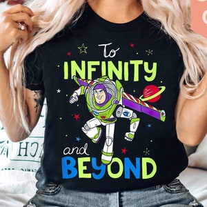 Koszulka Disney Buzz To Infinity And Beyond, Koszulka Toy Story Buzz Lightyear, Koszulka Disneyland Trip, Zabawny strój Disney, Rodzinna wycieczka Disney