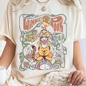 Retro Winnie The Pooh And Friends Shirt, Disney Pooh Bear T-shirt, Pooh And Co Tee, Funny Magic Kingdom, Disney Family Trip