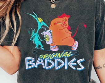 Camiseta de villanos de Hércules de Disney, linda camiseta original de los villanos de Pain and Panic, camiseta de regalo de cumpleaños, divertida camiseta de Magic Kingdom, viaje familiar a Disney