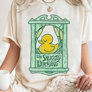 Disney Tangled Princess Shirt, Tangled The Snuggly Duckling Sign T-shirt, Comfort Colors Tee, Funny Magic Kingdom, Disney Family Trip