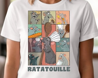 Camiseta Mouse Chef Cualquiera puede cocinar ratas, Camiseta Disney Ratatouille, Camiseta Wdw Disneyland, Traje divertido de Disney, Viaje familiar de vacaciones de Disney