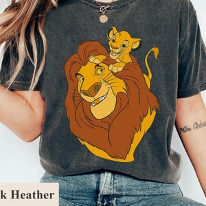 Disney Simba And Mufasa Shirt, Disney Lion King Dad And Son T-shirt, Father Day Shirt, Dad Gift Tee, Birthday Gift, Disneyland Family Trip