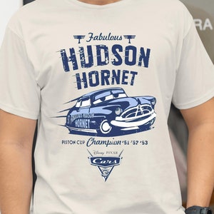 Fabulous Hudson Hornet Shirt, Disney Cars T-shirt, Piston Cup Legend Shirt, Comfort Colors Tee, Funny Magic Kingdom, Disney Family Trip