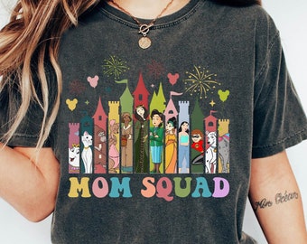 Disney moeder shirt, shirt Disney Mom ploeg, T-shirt moeder ploeg, Disney moeder vakantie shirt, Disney shirt voor moeder T-shirt, Disney familie-uitje