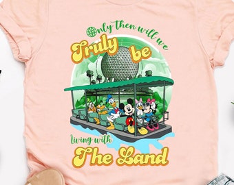 Disney Mickey And Friends Epcot Center Shirt, Disney Epcot Trip T-shirt, Living With The Land Tee, Funny Magic Kingdom, Disney Family Trip