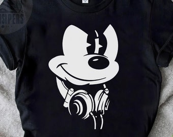 Disney Mickey Mouse Hip Hop Shirt, Mickey Minnie Walt Disney T-shirt, Comfort Colors Tee, Birthday Gift Shirts, Disneyland Family Trip
