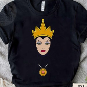 Disney The Evil Queen Shirt, Disney Villain Evil Queen T-shirt, Snow White Princess Tee, Birthday Gift Shirts, Disneyland Family Trip