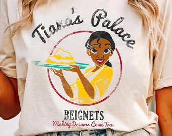 Disney Princess Shirt, Tiana Palace Disneyland T-shirt, The Princess And The Frog Tee, Funny Magic Kingdom, Disney Family Trip