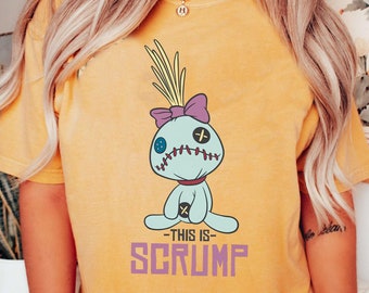Disney Lilo & Stitch This Is Scrump Shirt, Cute Scrump Doll T-shirt, Magic Kingdom Disneyland Tee, Funny Disney Outfit, Disney Family Trip
