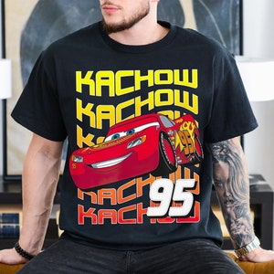 Lightning Mcqueen Kachow 95 Shirt, Disney Cars Lightning Mcqueen Sweatshirt, Cars Land Piston Cup Tee, Magic Kingdom, Disney Family Trip