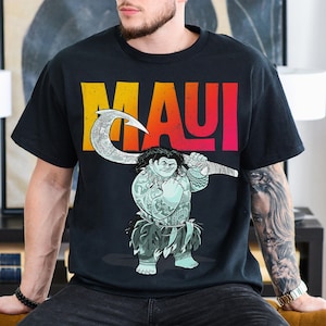Disney Moana Maui Shirt, Disney Maui Unisex Gift T-shirt, Comfort Colors Tee For Men Women, Funny Magic Kingdom, Disney Family Trip