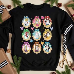 Olaf Prinsessa T-shirt, Snögubbe Cosplay Sweatshirt, Askungen Ariel Elsa T-shirt, Rolig Disney Skurkar Parodi, Magic Kingdom Semestergåva bild 7