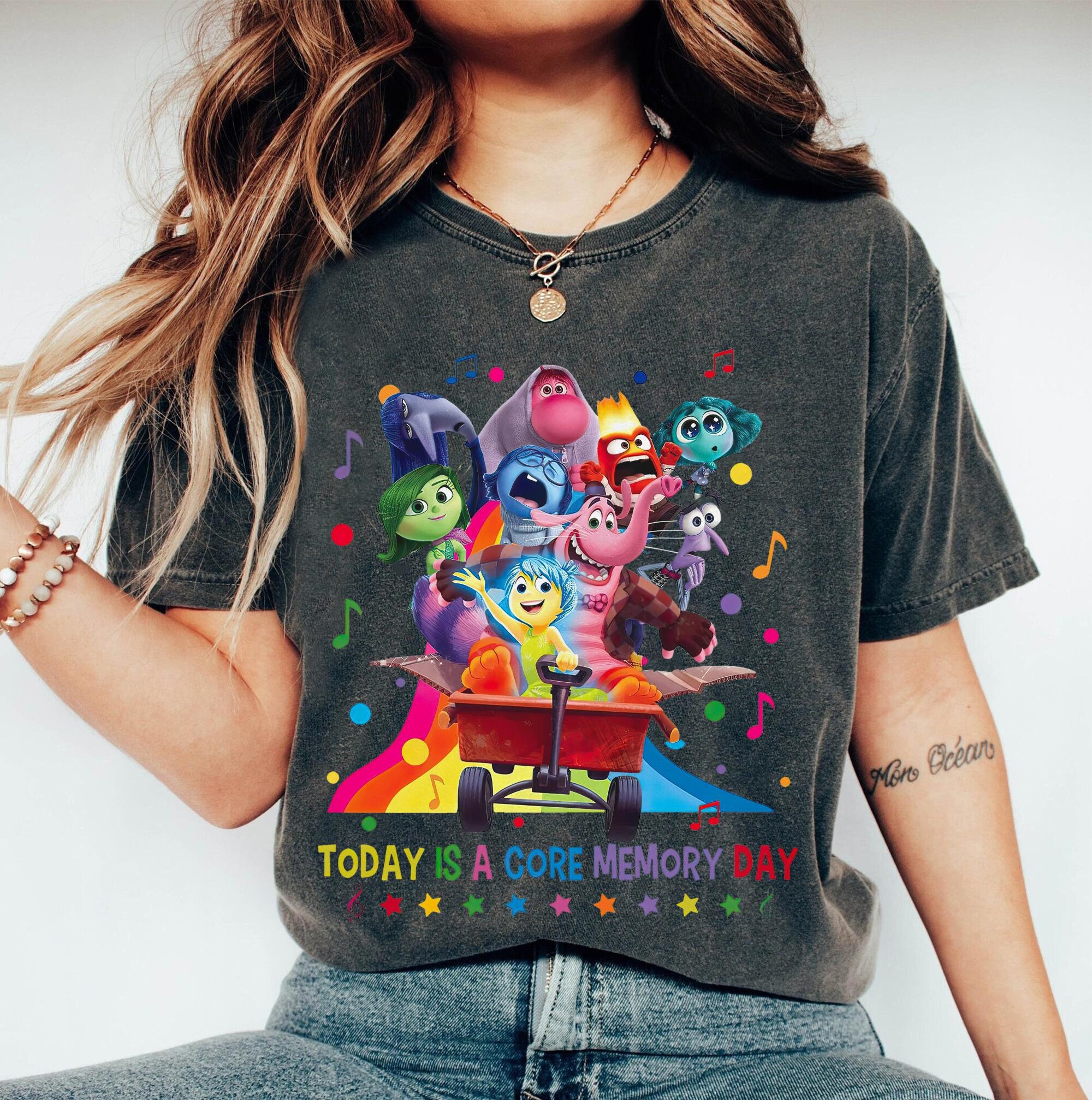 Inside Out Disney Shirt, Emotions Today is A Core Memory Day T-shirt ...