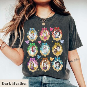 Olaf Prinsessa T-shirt, Snögubbe Cosplay Sweatshirt, Askungen Ariel Elsa T-shirt, Rolig Disney Skurkar Parodi, Magic Kingdom Semestergåva bild 3