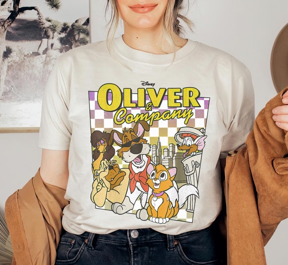 Disney Oliver Company Shirt, Vintage Oliver & Company T