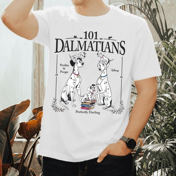 Disney Dogs Shirt, Perdita and Pongo 101 Dalmatians T-shirt