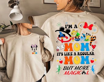 Ich bin eine Disney Mama, es ist wie eine normale Mama Disney Shirt, Disney Muttertag T-Shirt, Minnie Mama T-Shirt, lustiges magisches Königreich, Disney Familienausflug