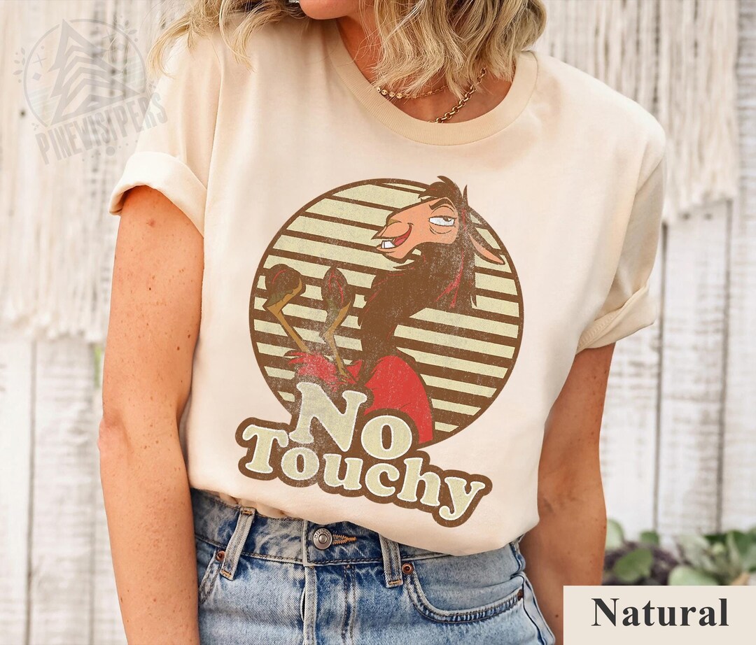 Disney Emperor's New Groove Retro Shirt, Kuzco Llama No Touchy T-shirt ...