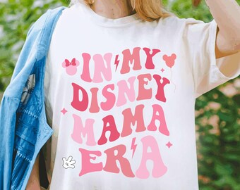 Disney Mom Shirt, Minnie Mouse Mom Shirt, In My Disney Mom Era T-shirt, Disney Mama Shirt, Disney Mom, Gift For Mom Tee, Disney Outfit